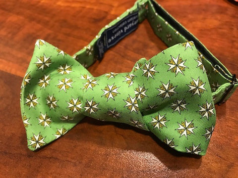 Vineyard Vines: Men's Bow Tie (Lime) with Order of St John Insignia